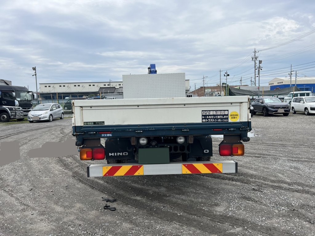 日野 中型増トンワイド レンジャー クレーン４段 QKG-FE7JLAA