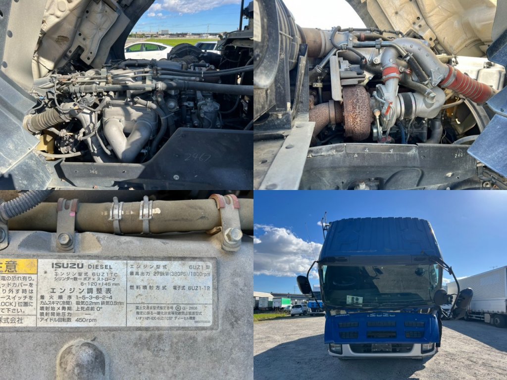いすゞ 10t超 ギガ ダンプ QKG-CXZ77AT