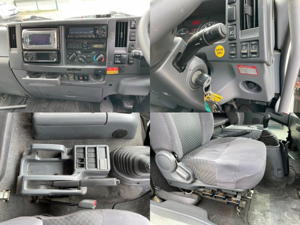 いすゞ 中型増トンワイド フォワード クレーン３段 PKG-FSR34S2