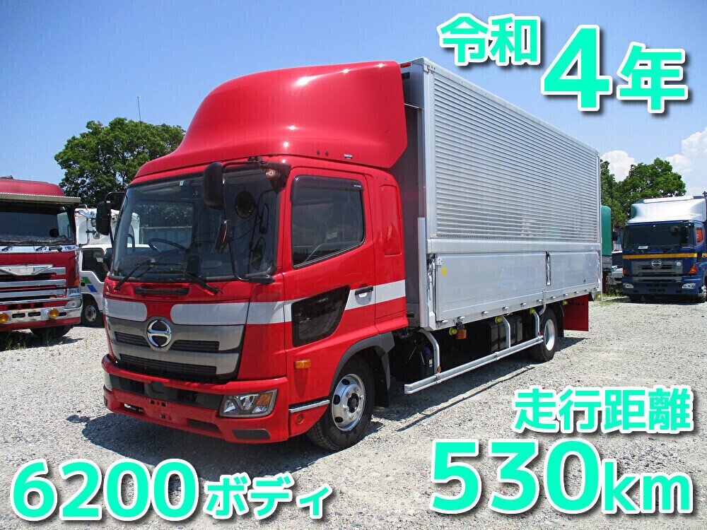 日野 中型ワイド レンジャー アルミウィング 2PG-FD2ABA
