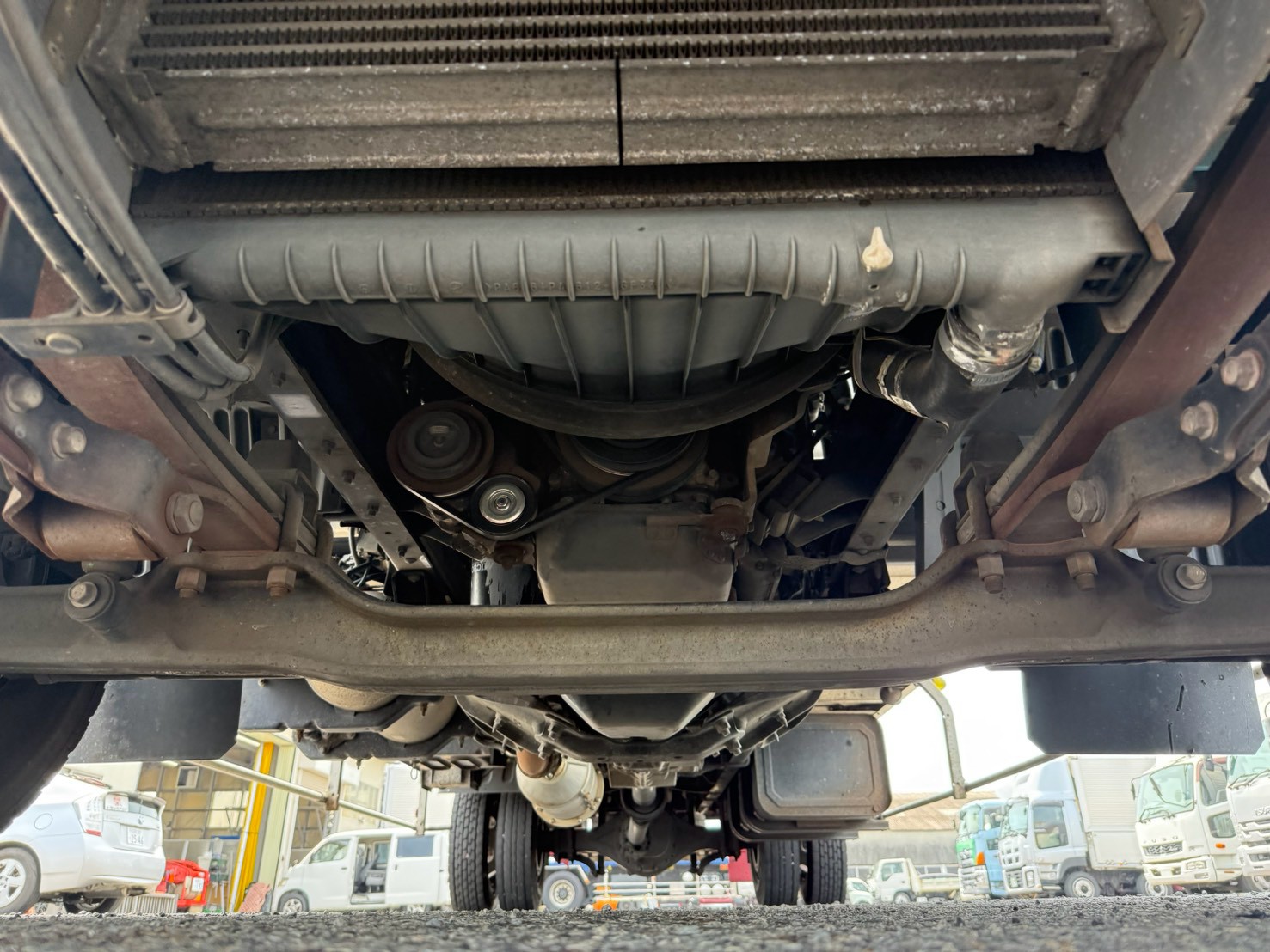日野 中型ワイド  アルミウィング TKG-FD9JLAA
