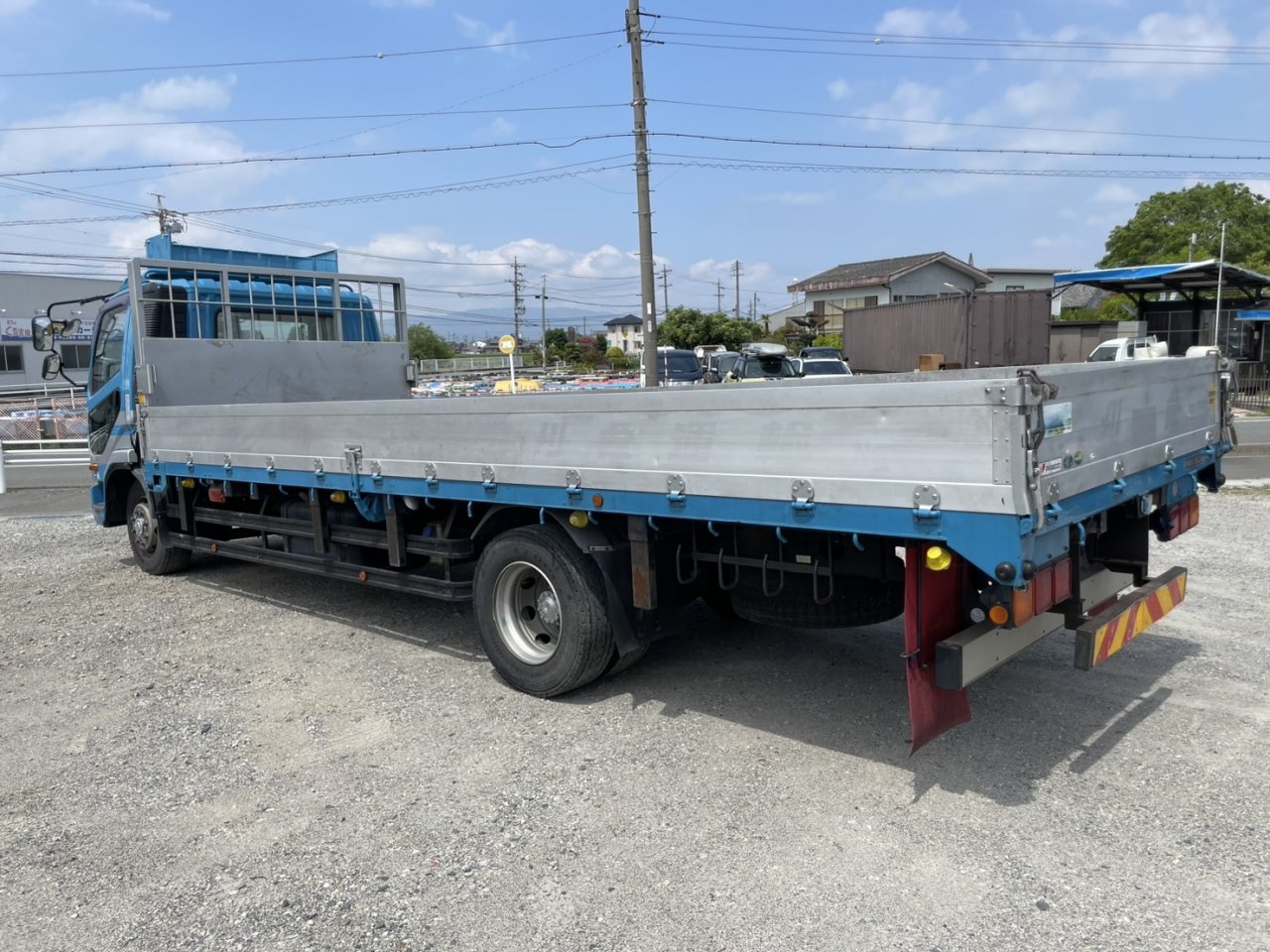 三菱 中型増トンワイド ファイター 平ボディ LKG-FK72FZ
