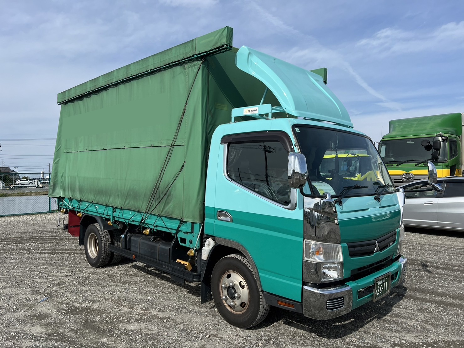 三菱 小型ワイド キャンター カーテン車 TKG-FEB50