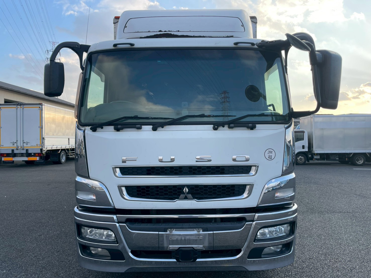 三菱 10t超  アルミウィング LKG-FS54VZ