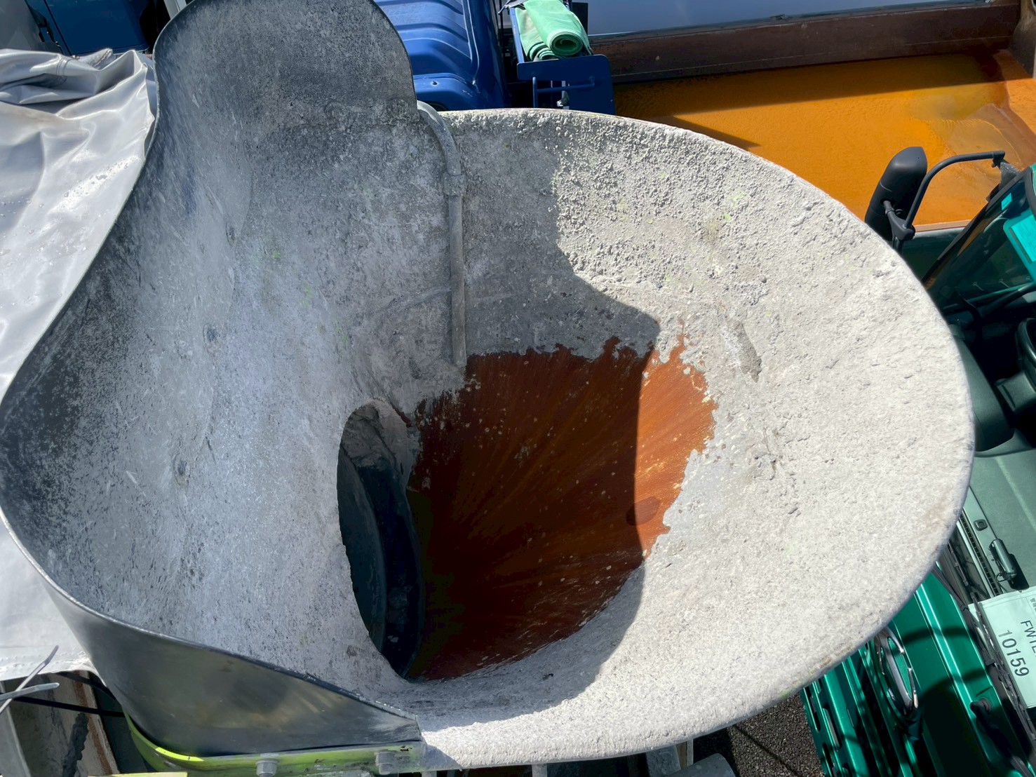 いすゞ 大型 ギガ コンクリートミキサー車 LKG-CXZ77AT