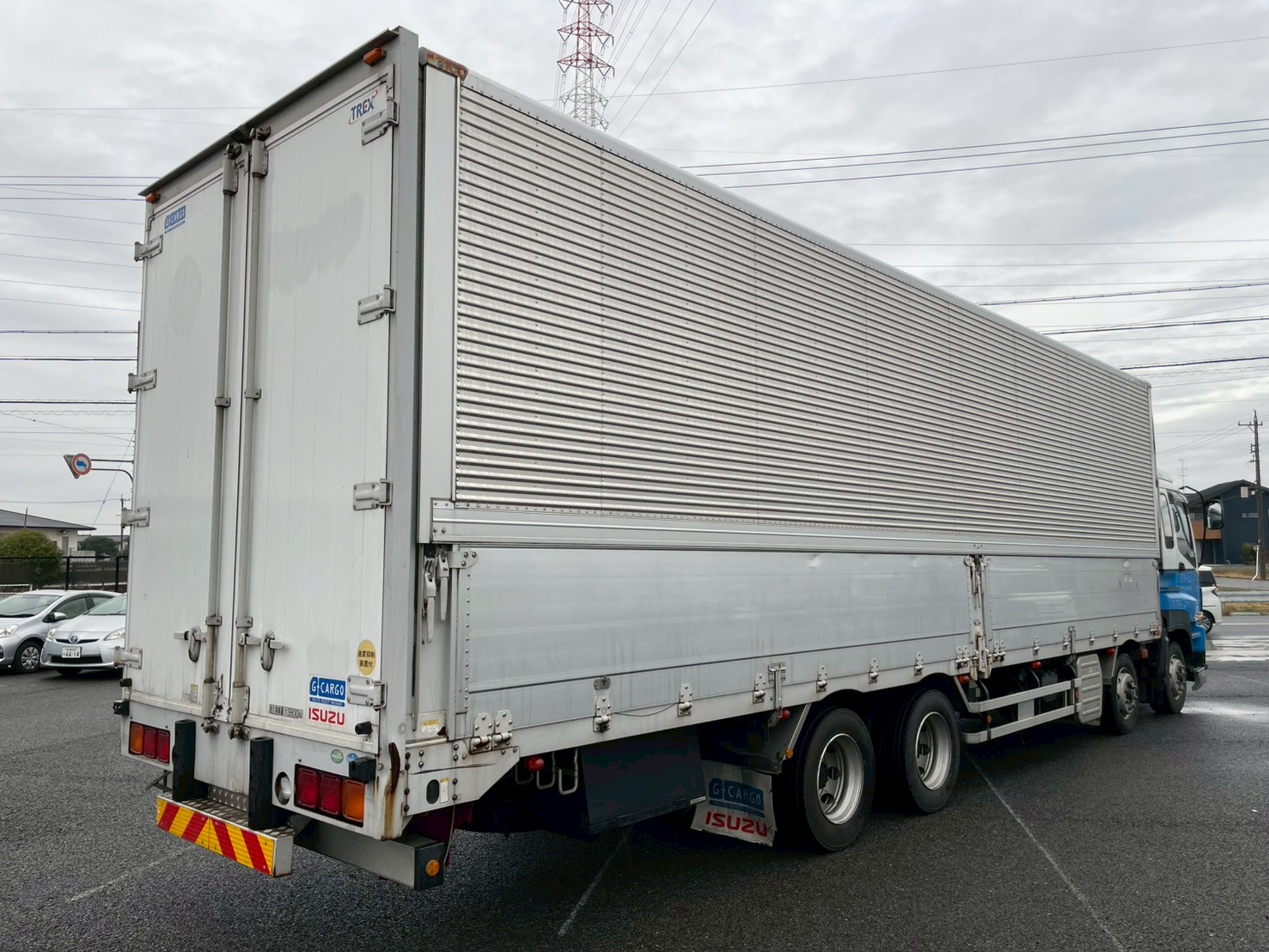 いすゞ 10t超 ギガ アルミウィング QKG-CYJ77A