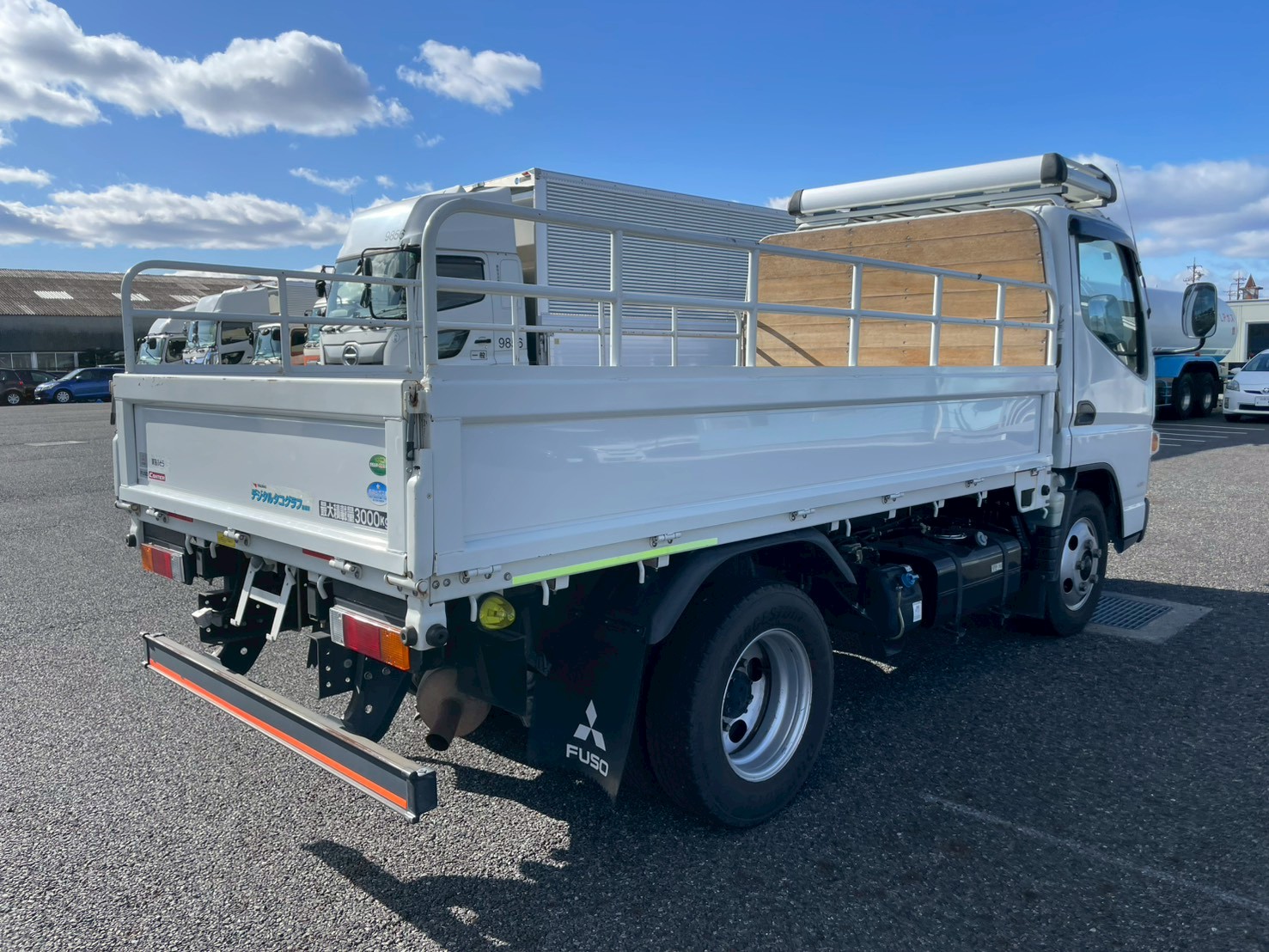 三菱 小型標準 キャンター 平ボディ TPG-FBA50