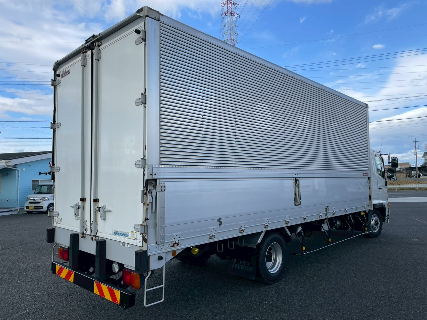 日野 中型ワイド レンジャー アルミウィング TKG-FD9JLAG