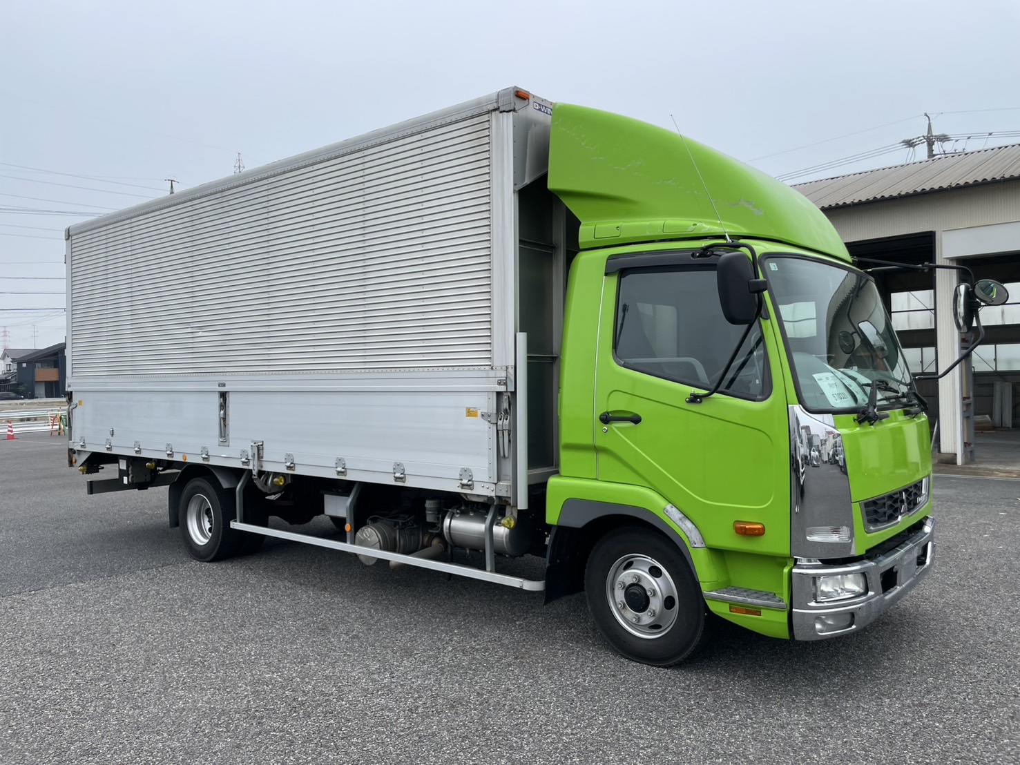 三菱 中型ワイド ファイター アルミウィング TKG-FK71F