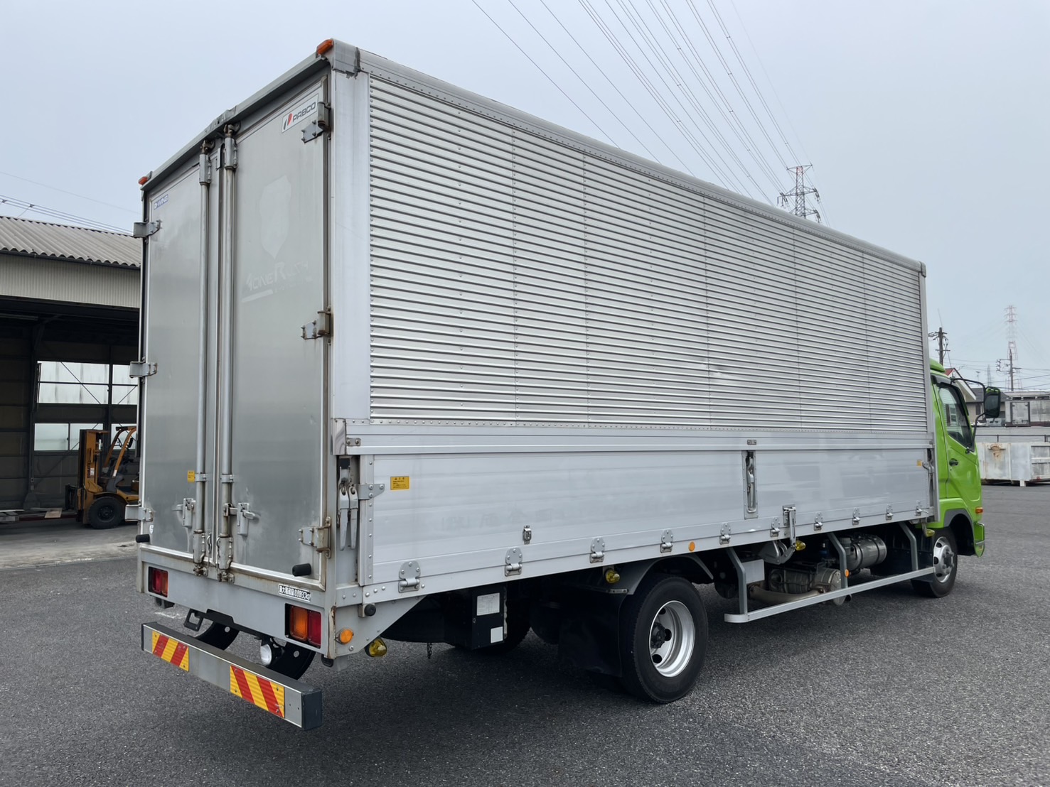 三菱 中型ワイド ファイター アルミウィング TKG-FK71F