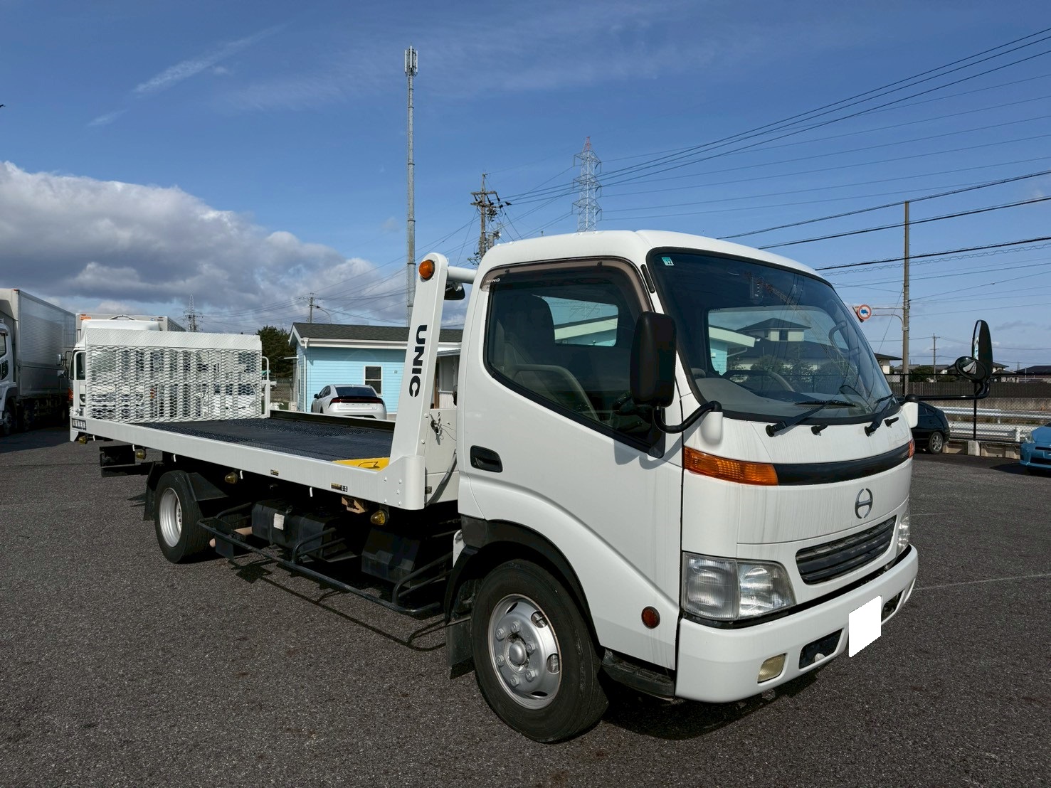 日野 小型ワイド デュトロ キャリアカー KK-XZU421M