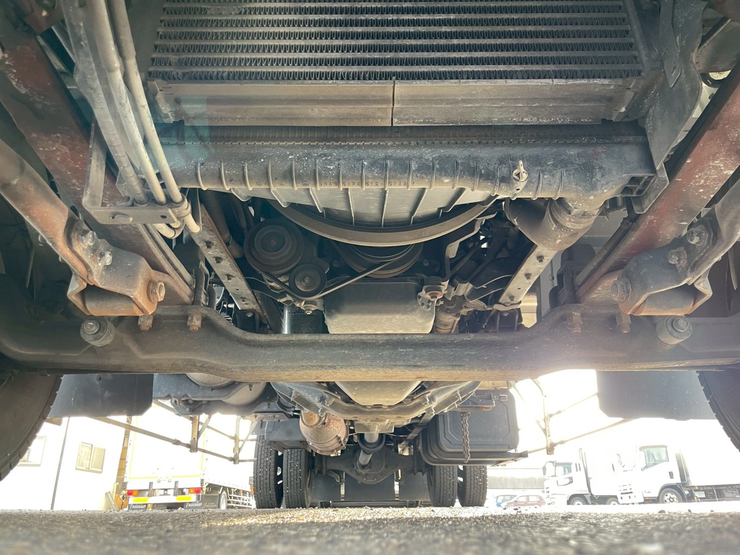 日野 中型ワイド  ホロウイング TKG-FD9JLAA