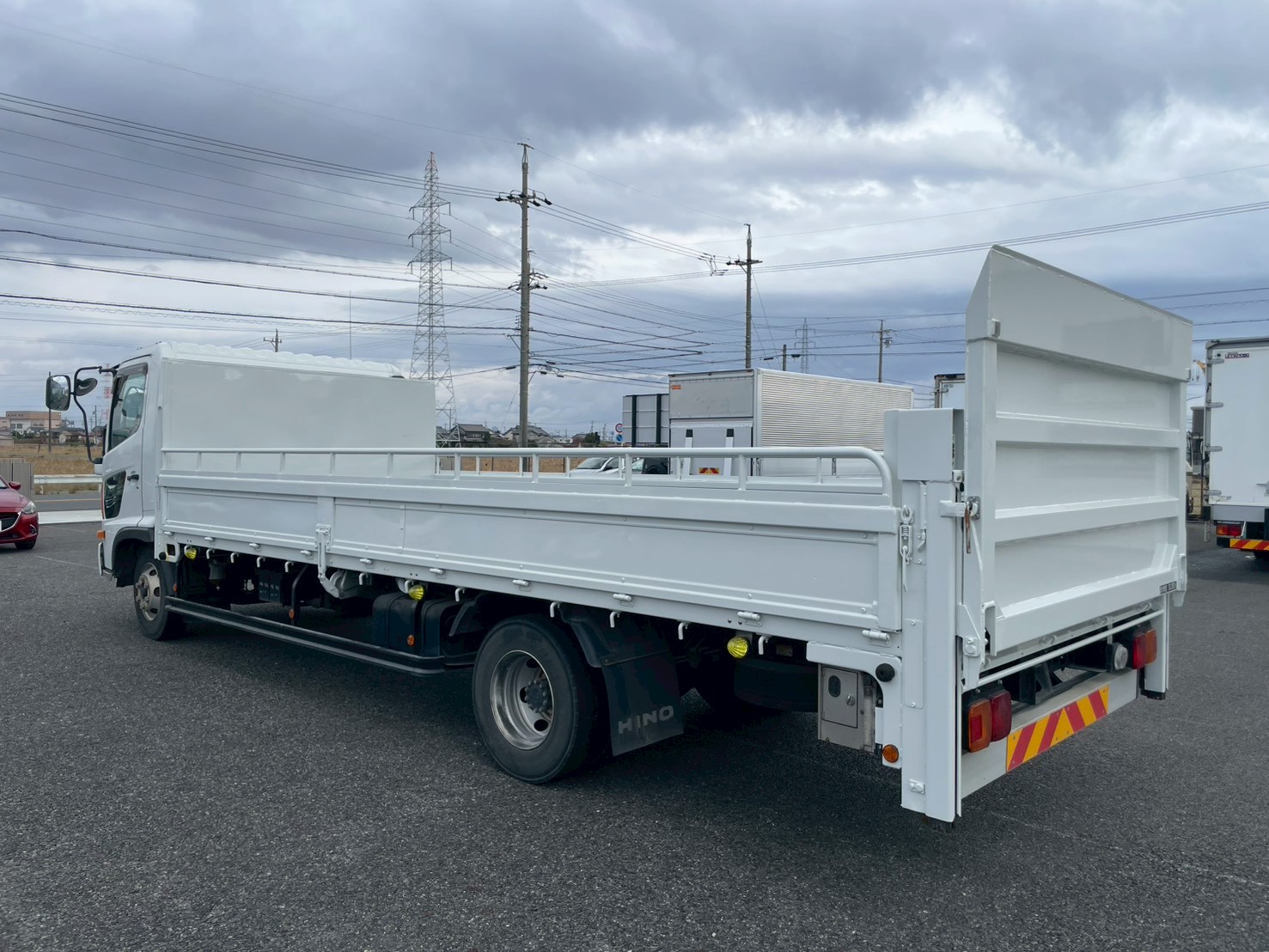 日野 中型ワイド レンジャー 平ボディ TKG-FC9JKAP