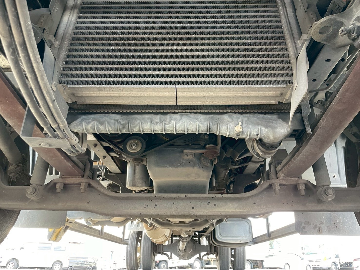 日野 中型標準  平ボディ TKG-FC9JKAP