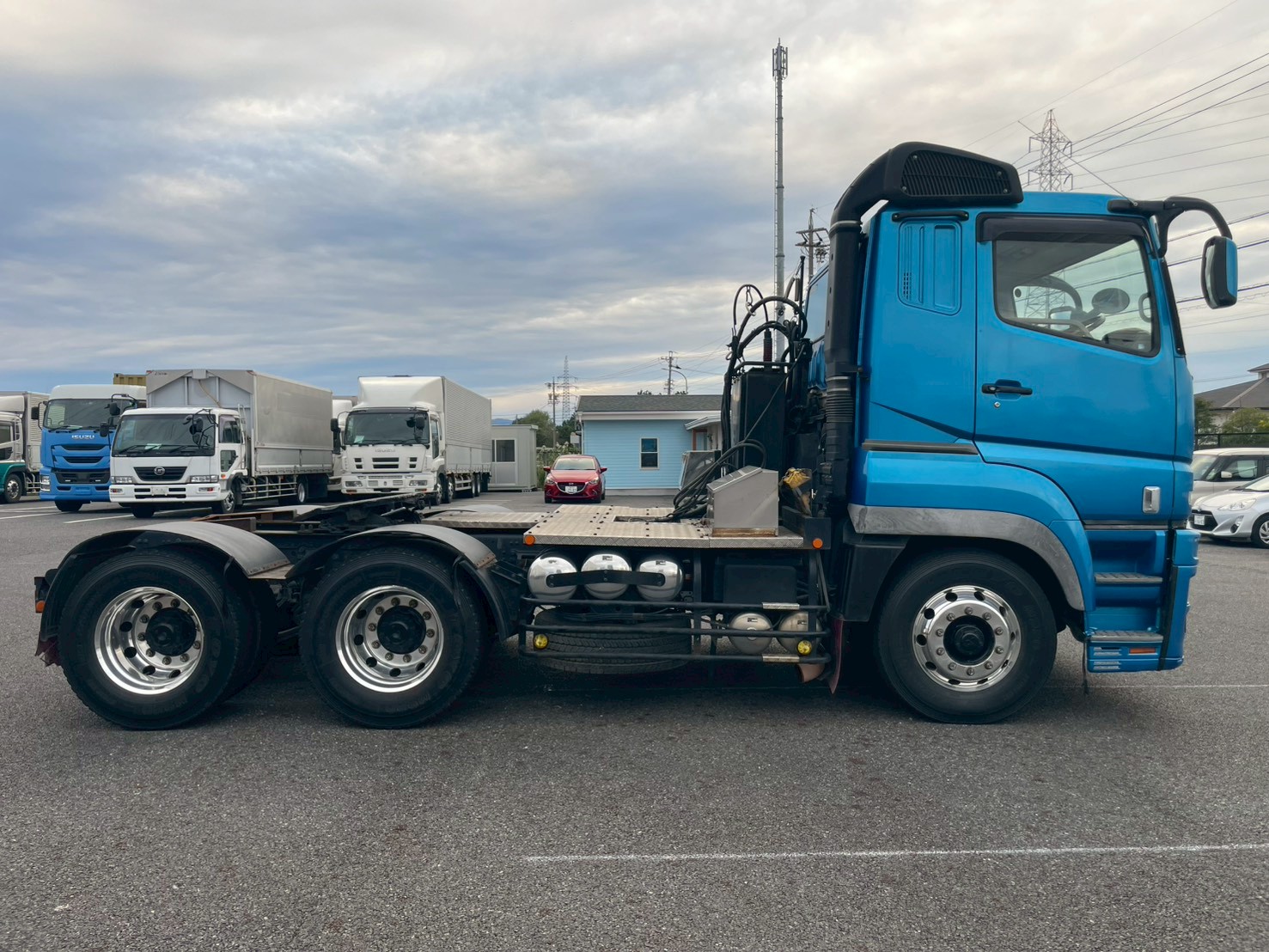 三菱 10t超  Ｗヘッド QPG-FV64VJR