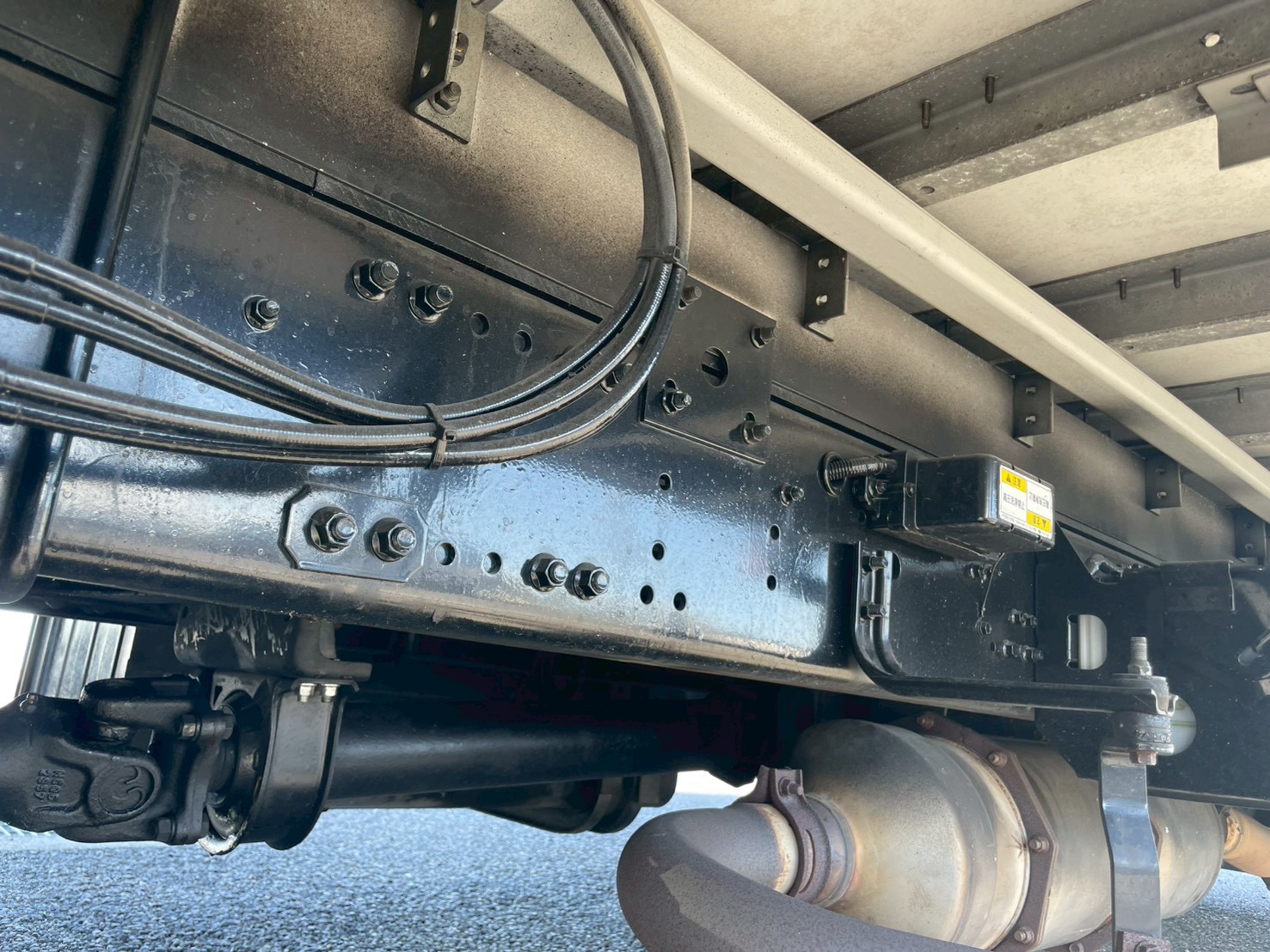 三菱 中型ワイド  アルミウィング PDG-FK71F