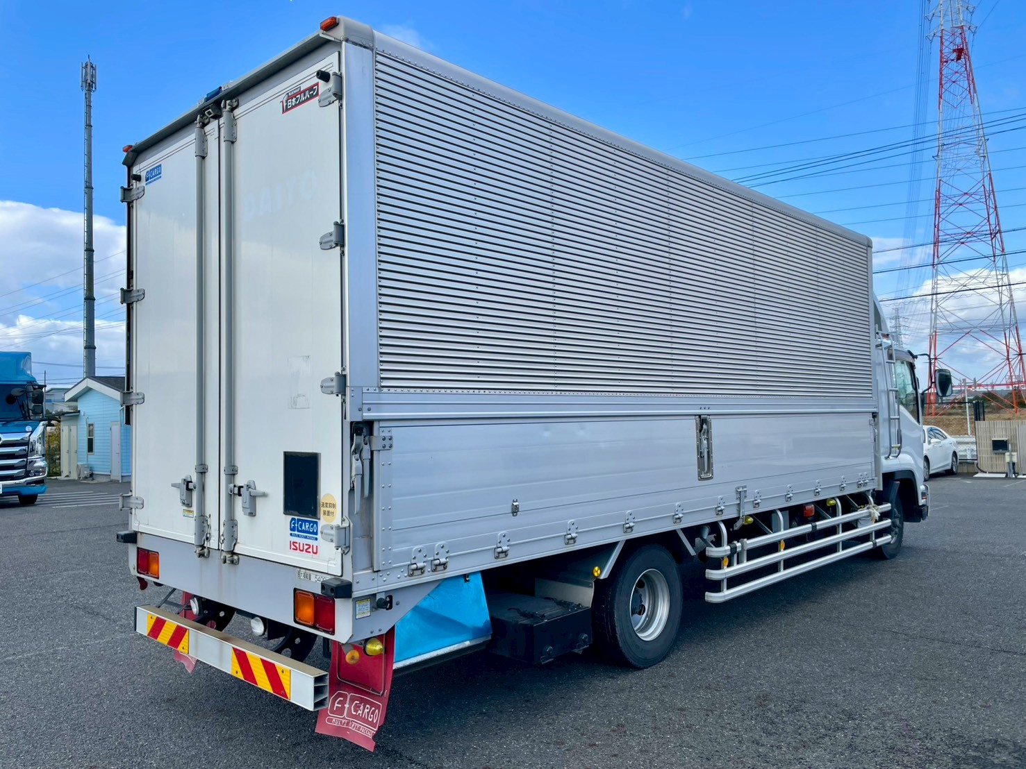 いすゞ 中型増トンワイド  アルミウィング SPG-FSR90S2