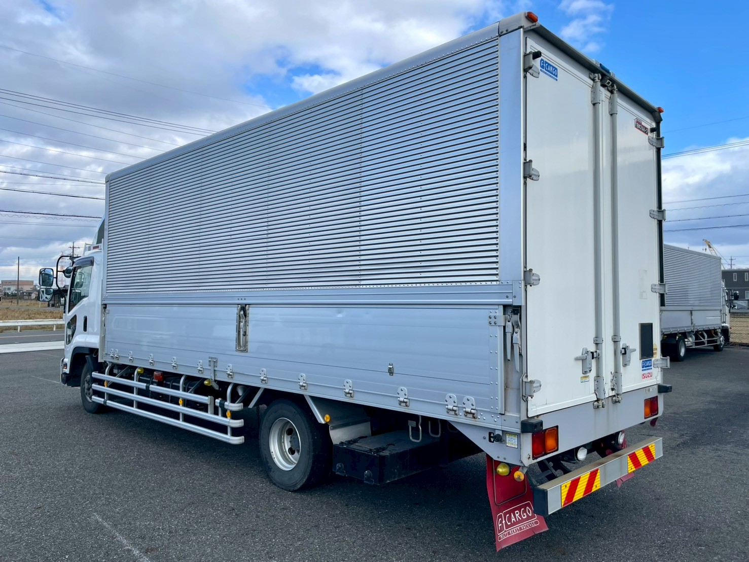 いすゞ 中型増トンワイド  アルミウィング SPG-FSR90S2