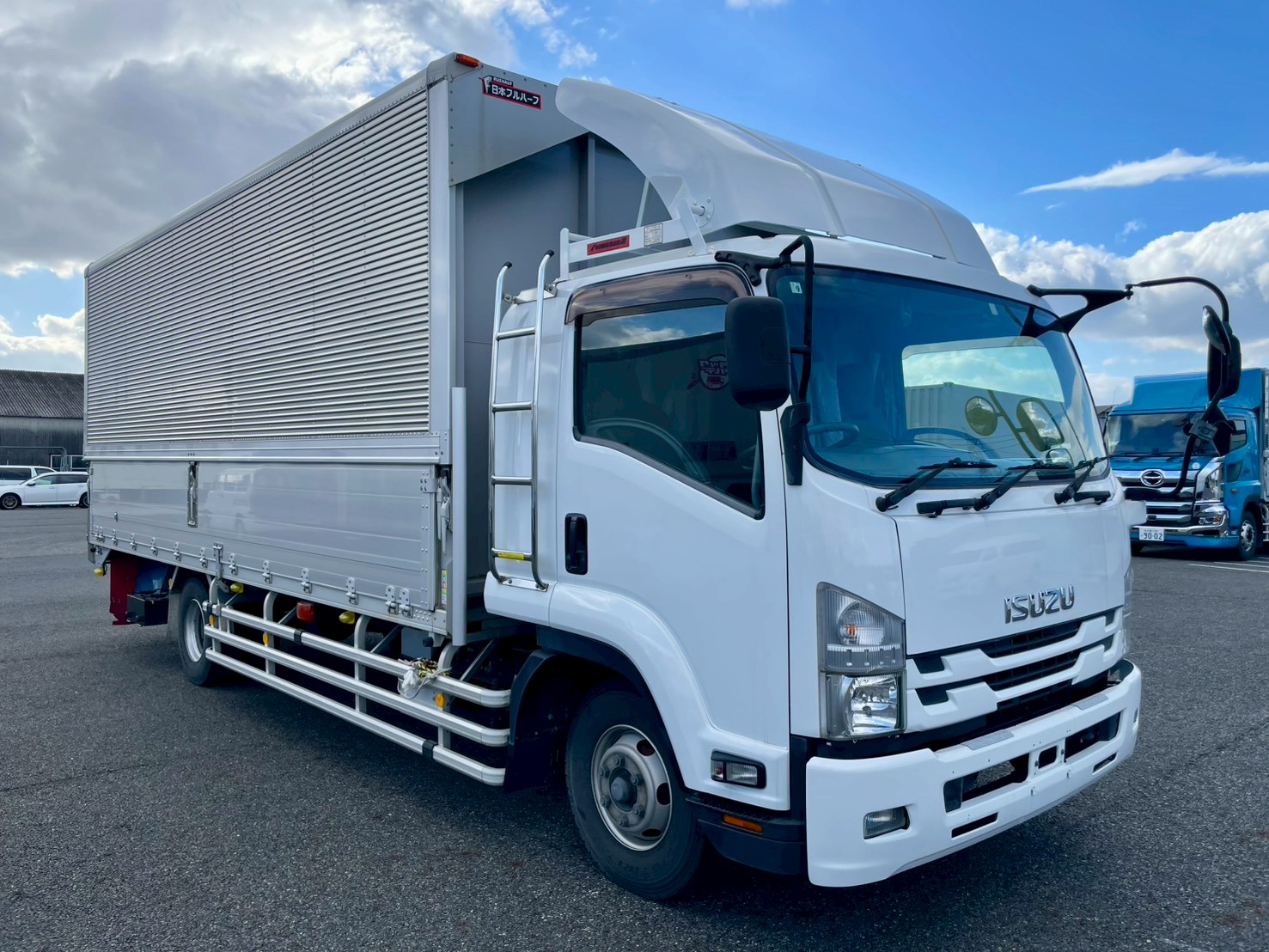 いすゞ 中型増トンワイド  アルミウィング SPG-FSR90S2