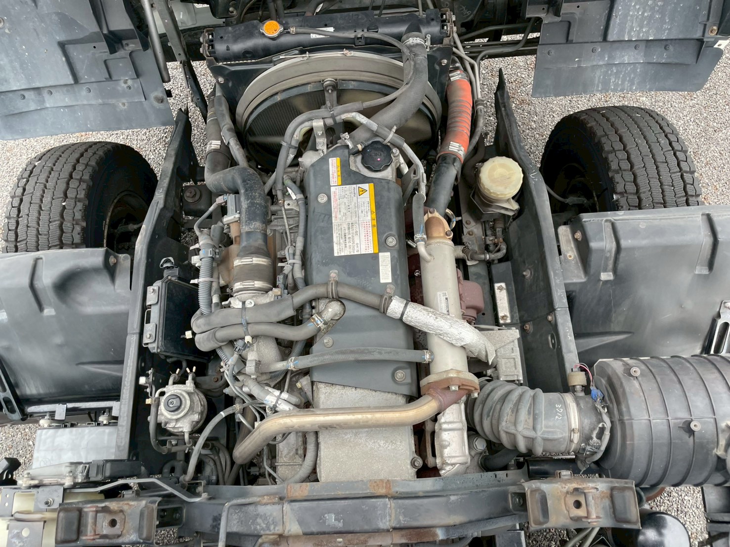 いすゞ 中型増トンワイド  クレーン４段 QKG-FTR34S2