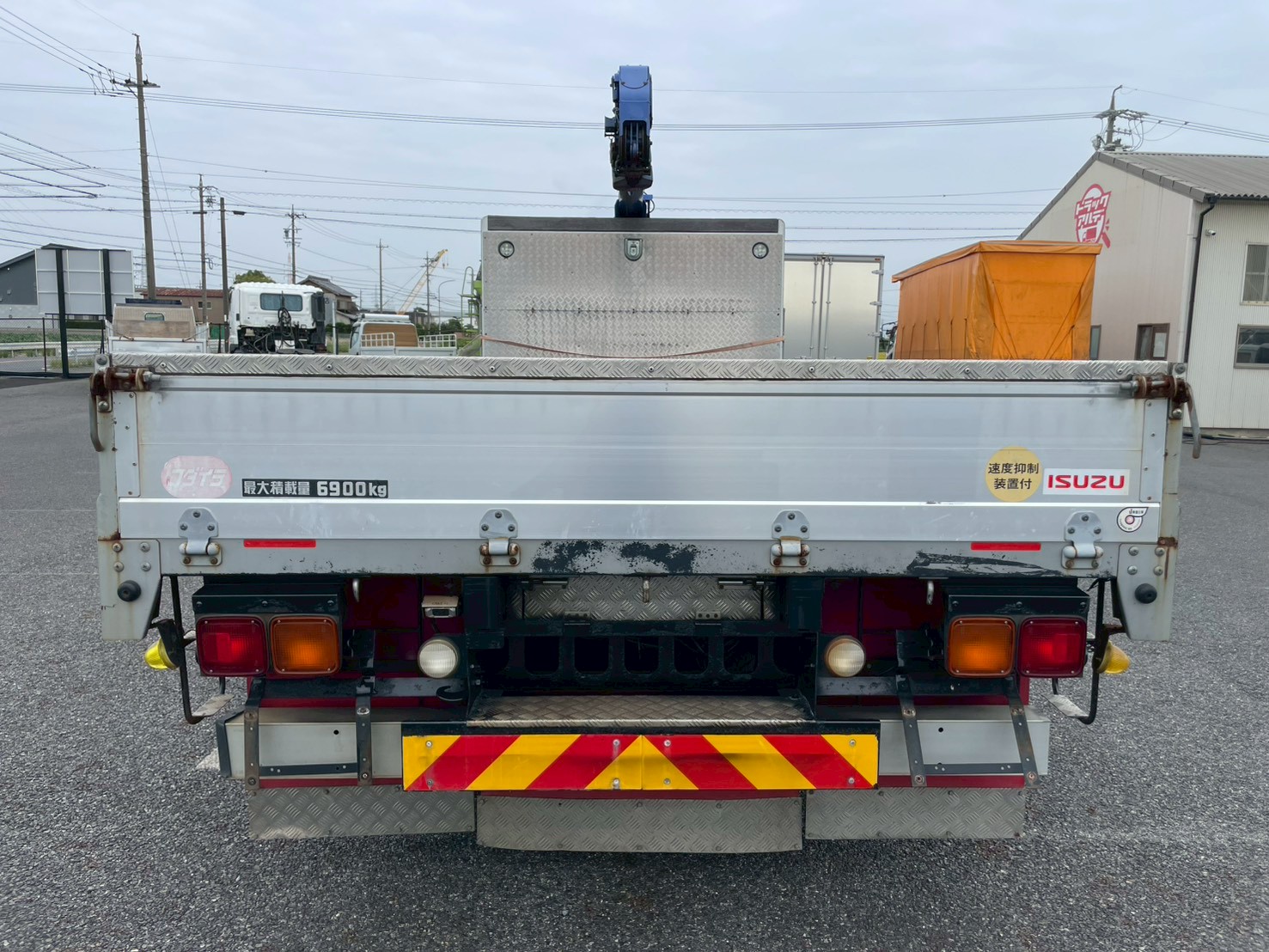 いすゞ 中型増トンワイド  クレーン４段 QKG-FTR34S2