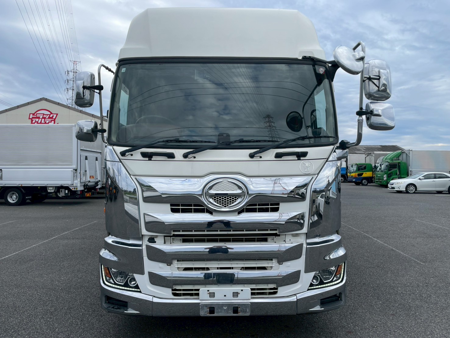 日野 10t超  アルミウィング 2DG-FW1AHG