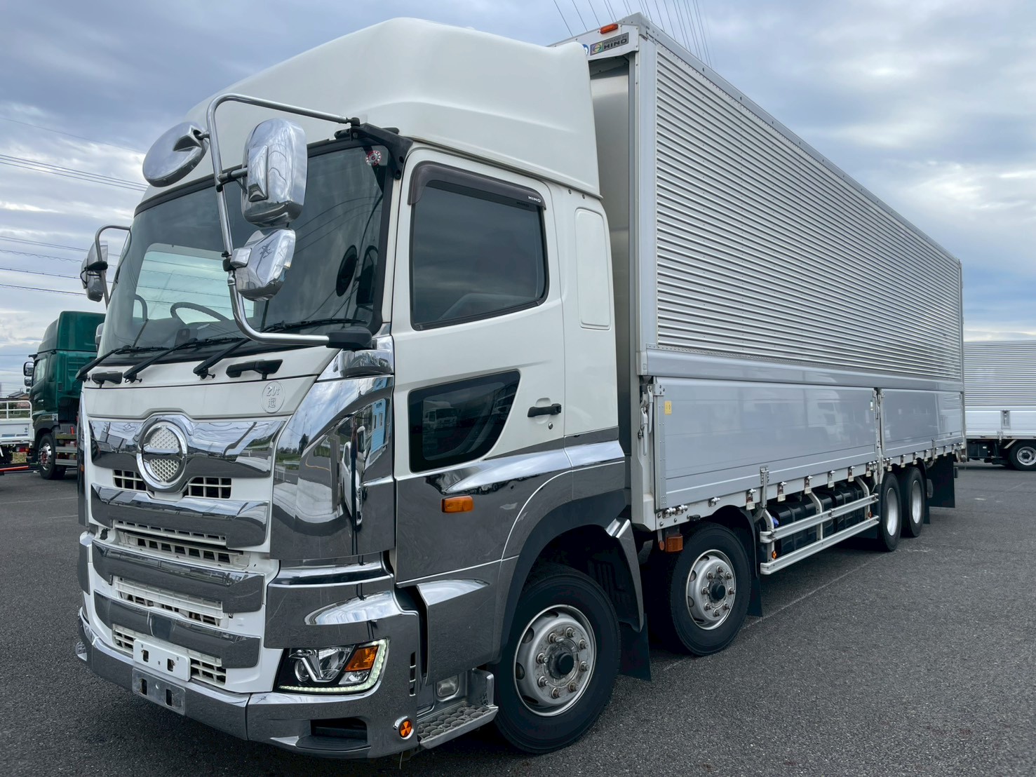 日野 10t超  アルミウィング 2DG-FW1AHG