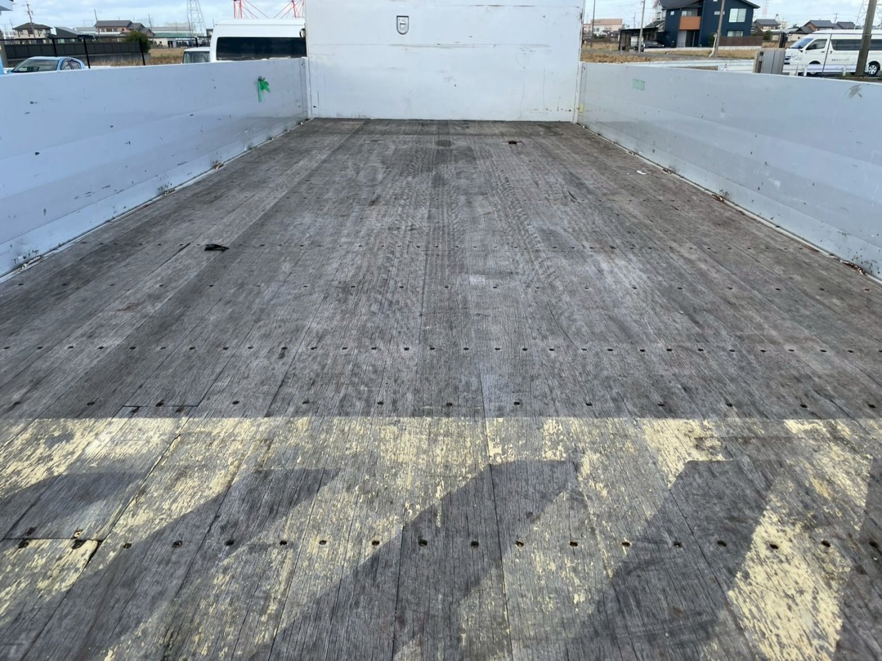 三菱 中型ワイド  平ボディ TKG-FK61F