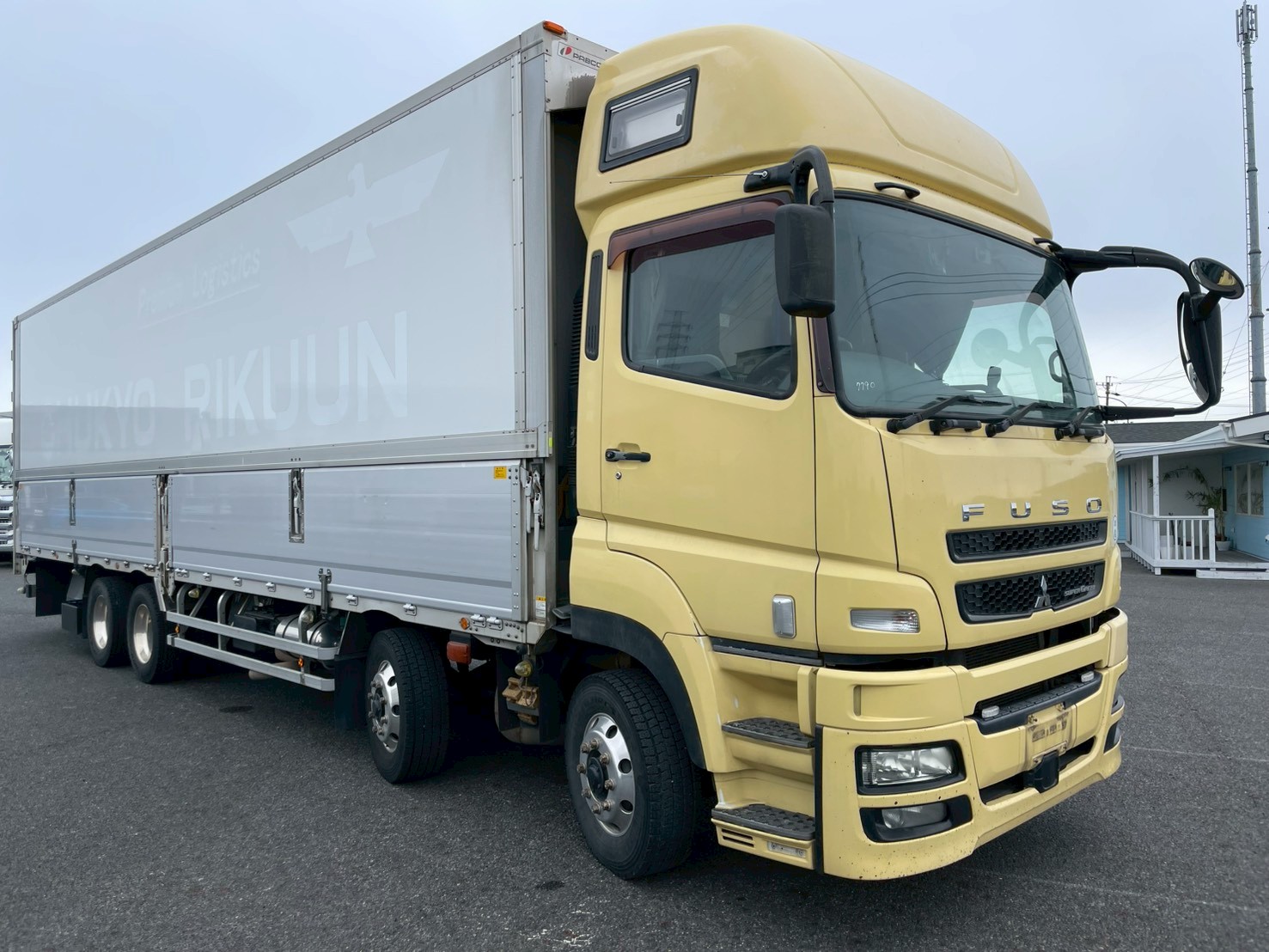 三菱 10t超  アルミウィング QKG-FS54VZ