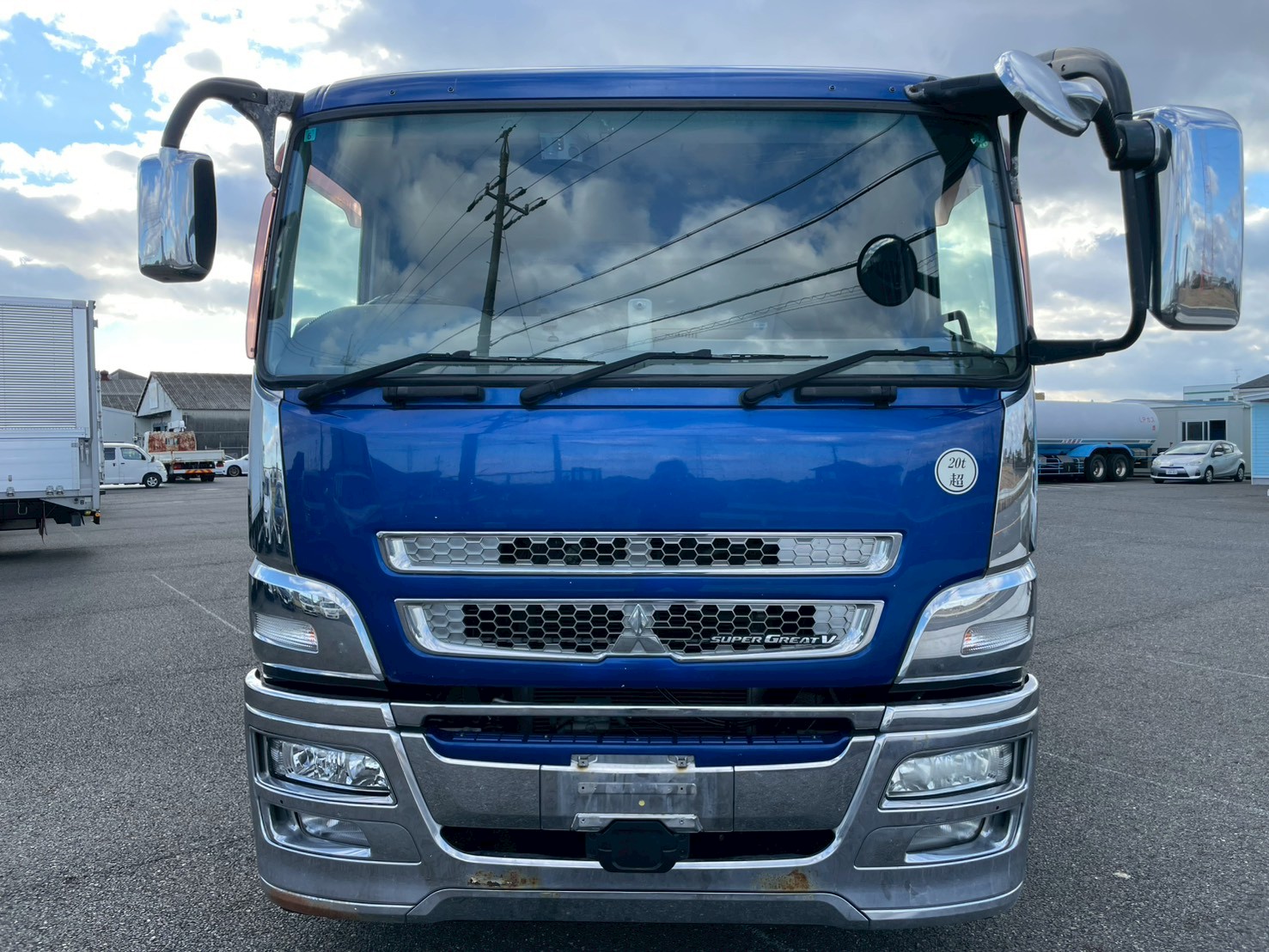 三菱 10t超  クレーン４段 QPG-FV64VZ