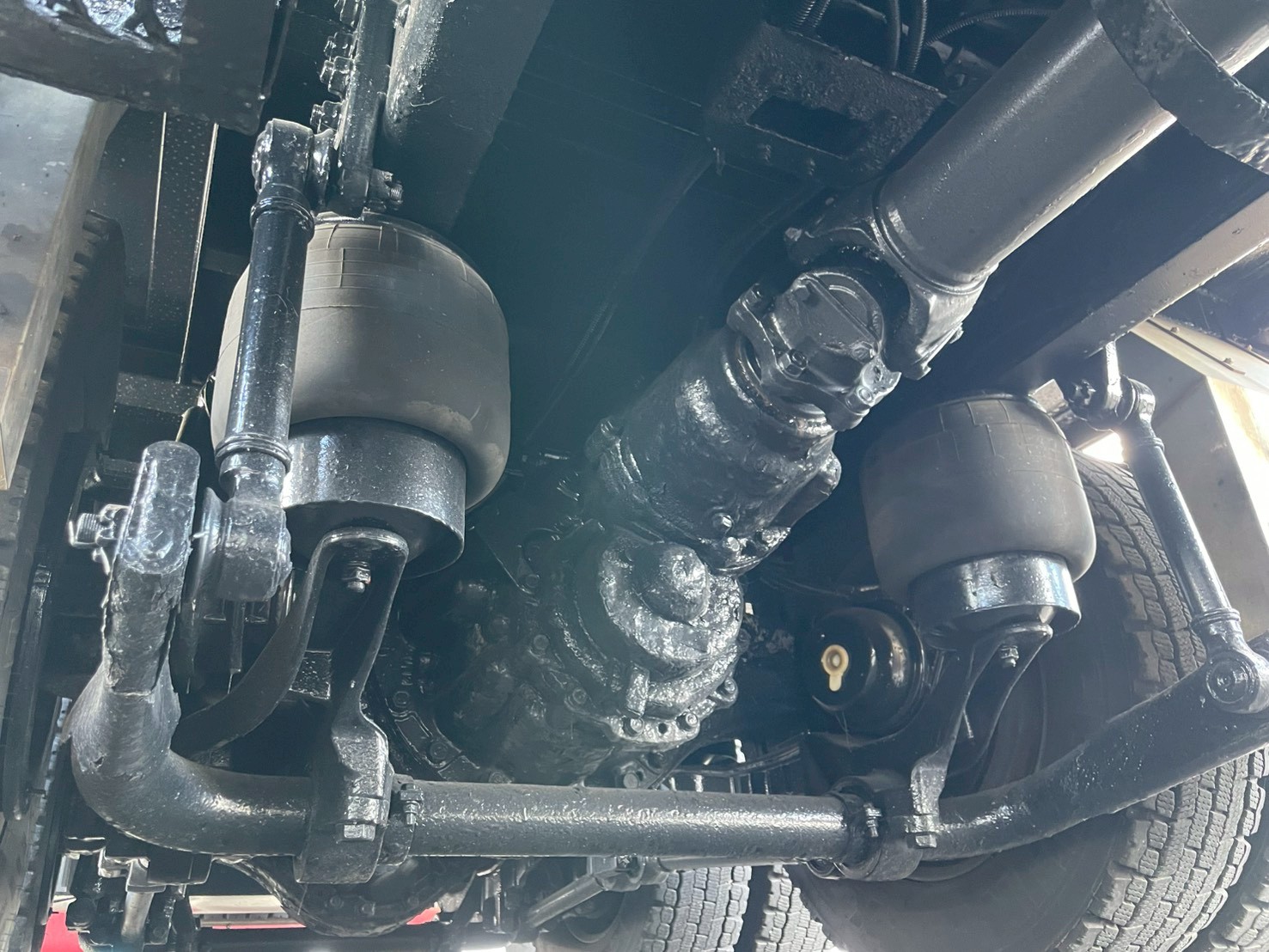 三菱 10t超  クレーン４段 QPG-FV64VZ