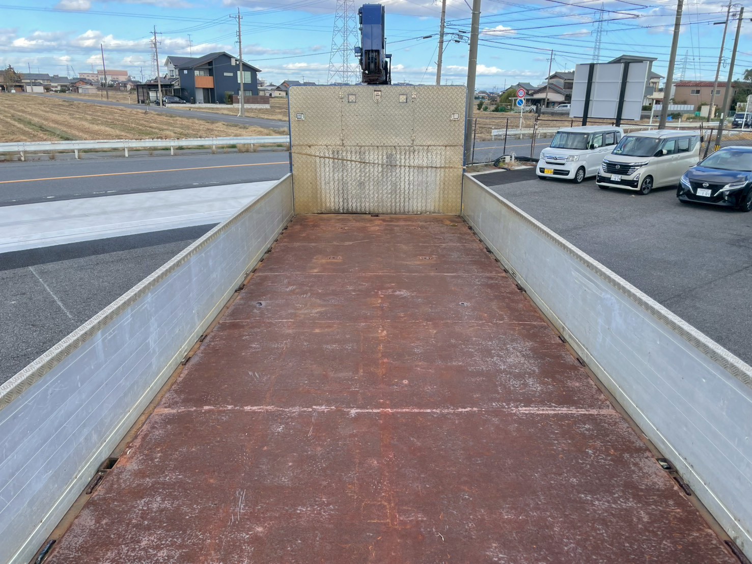 三菱 10t超  クレーン４段 QPG-FV64VZ