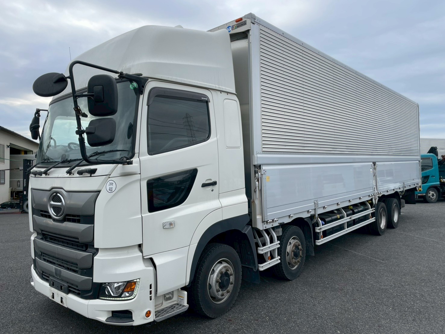 日野 10t超  アルミウィング 2DG-FW1AHG