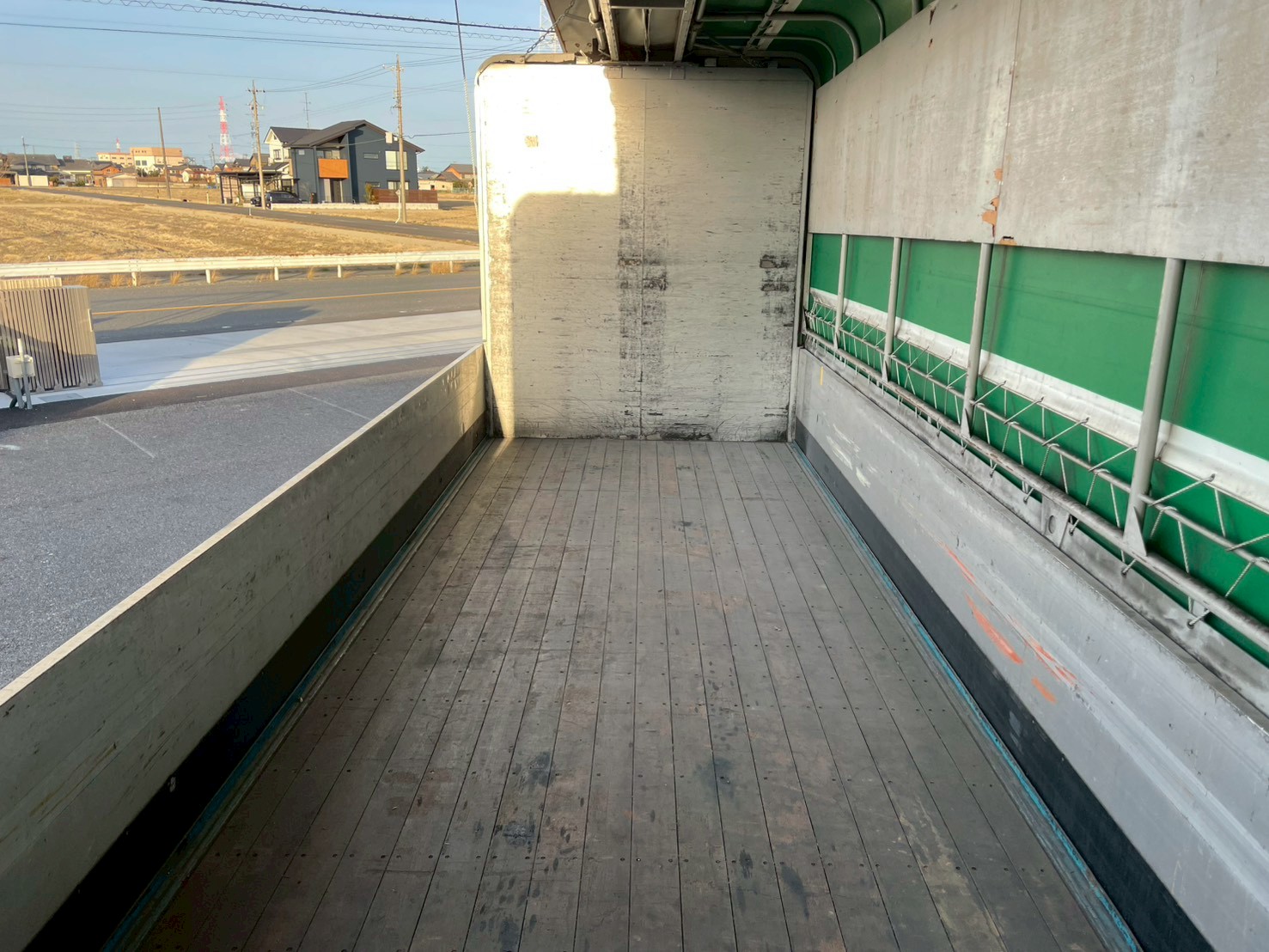 日野 中型ワイド  ホロウイング SKG-FD9JPAA