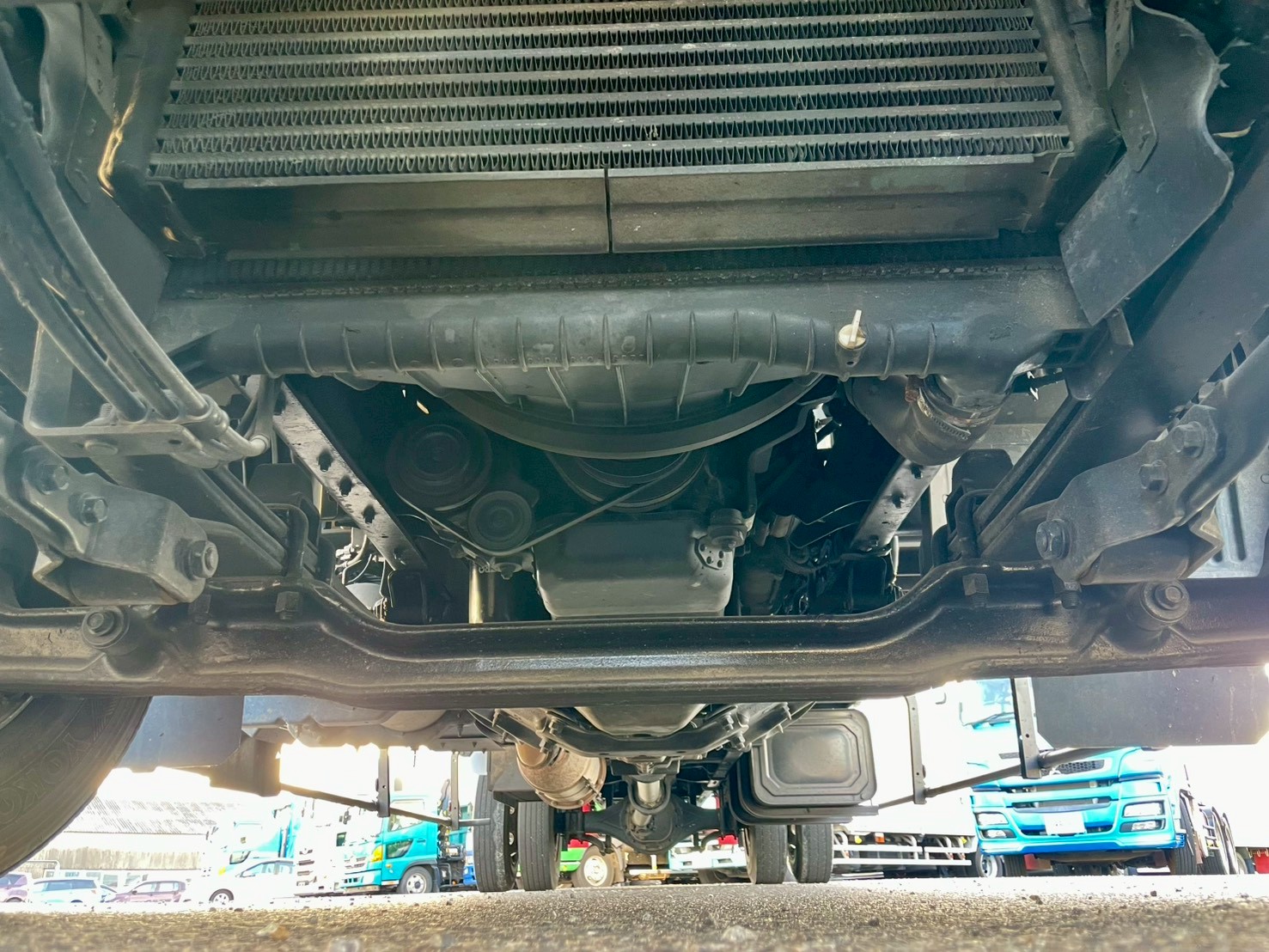 日野 中型ワイド  ホロウイング SKG-FD9JPAA