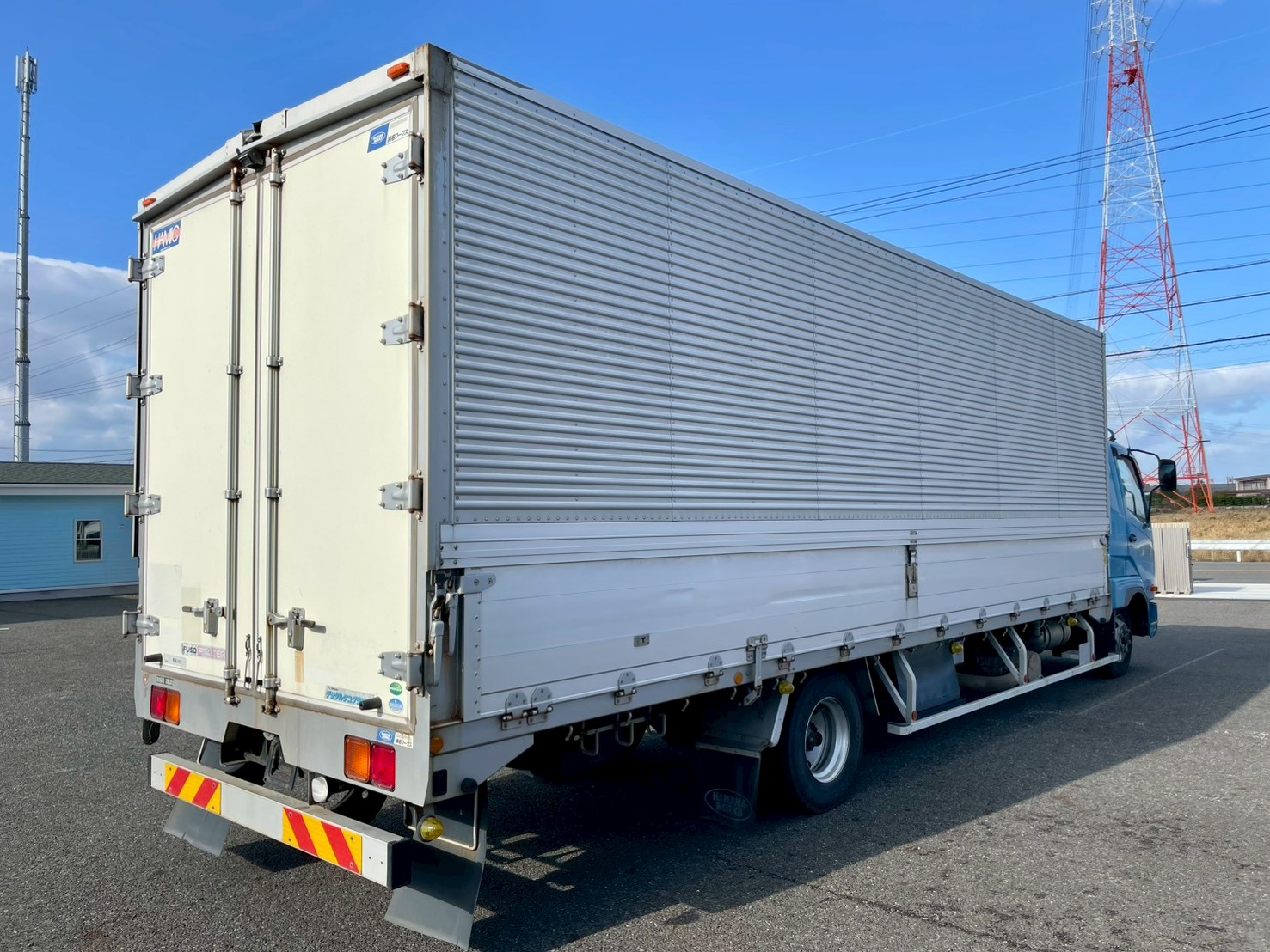 三菱 中型ワイド  アルミウィング TKG-FK61F