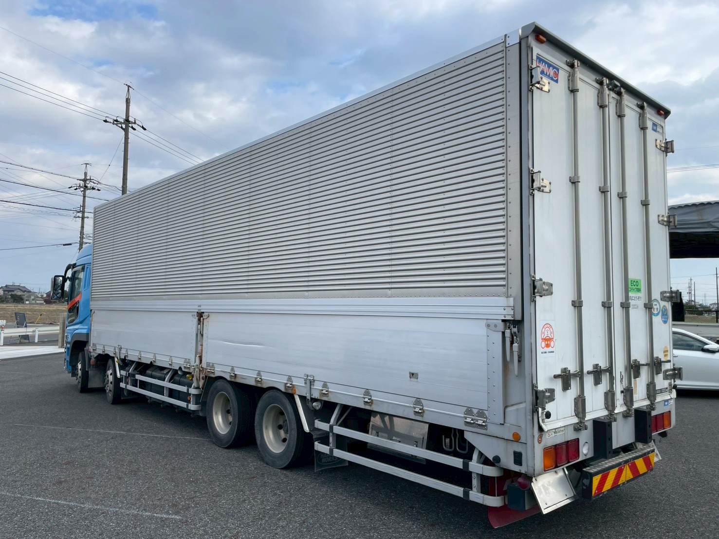 三菱 10t超 スーパーグレート アルミウィング 2PG-FS74HZ