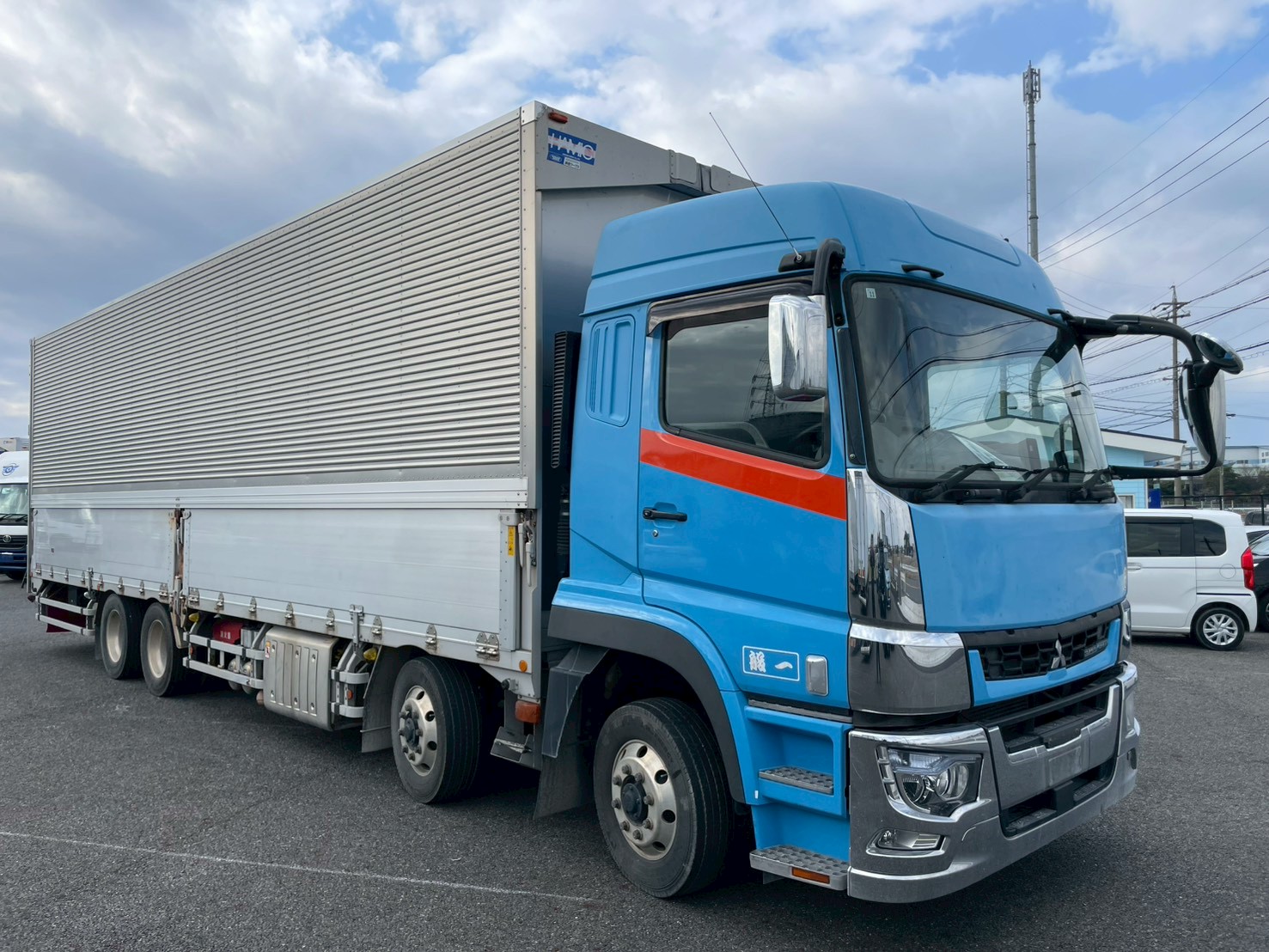 三菱 10t超 スーパーグレート アルミウィング 2PG-FS74HZ