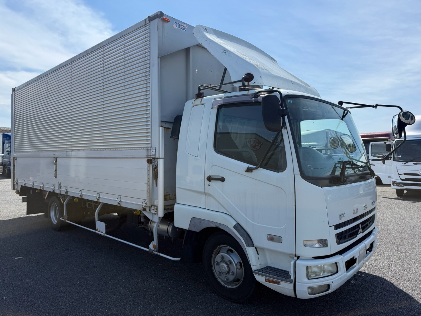 三菱 中型ワイド  アルミウィング PDG-FK64F