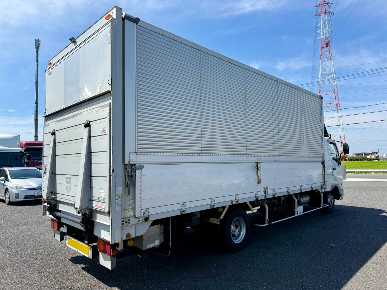 三菱 中型ワイド  アルミウィング PDG-FK64F