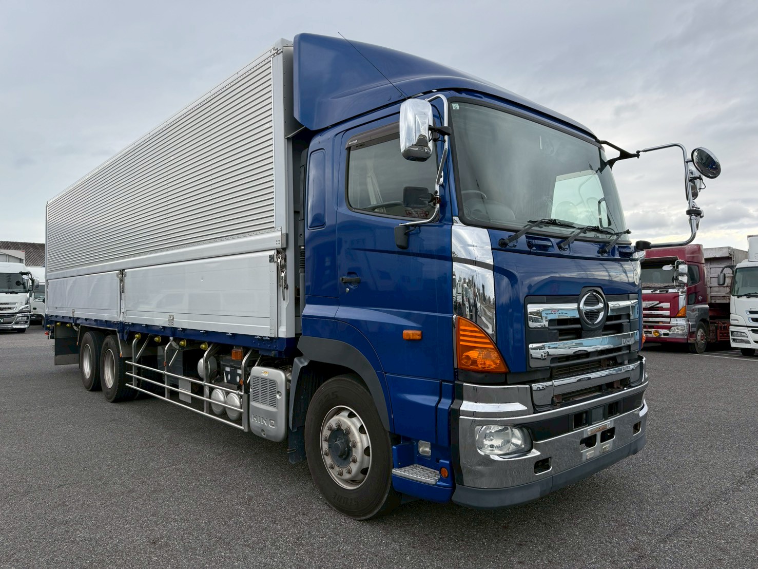 日野 10t超 プロフィア アルミウィング QPG-FR1EXEG