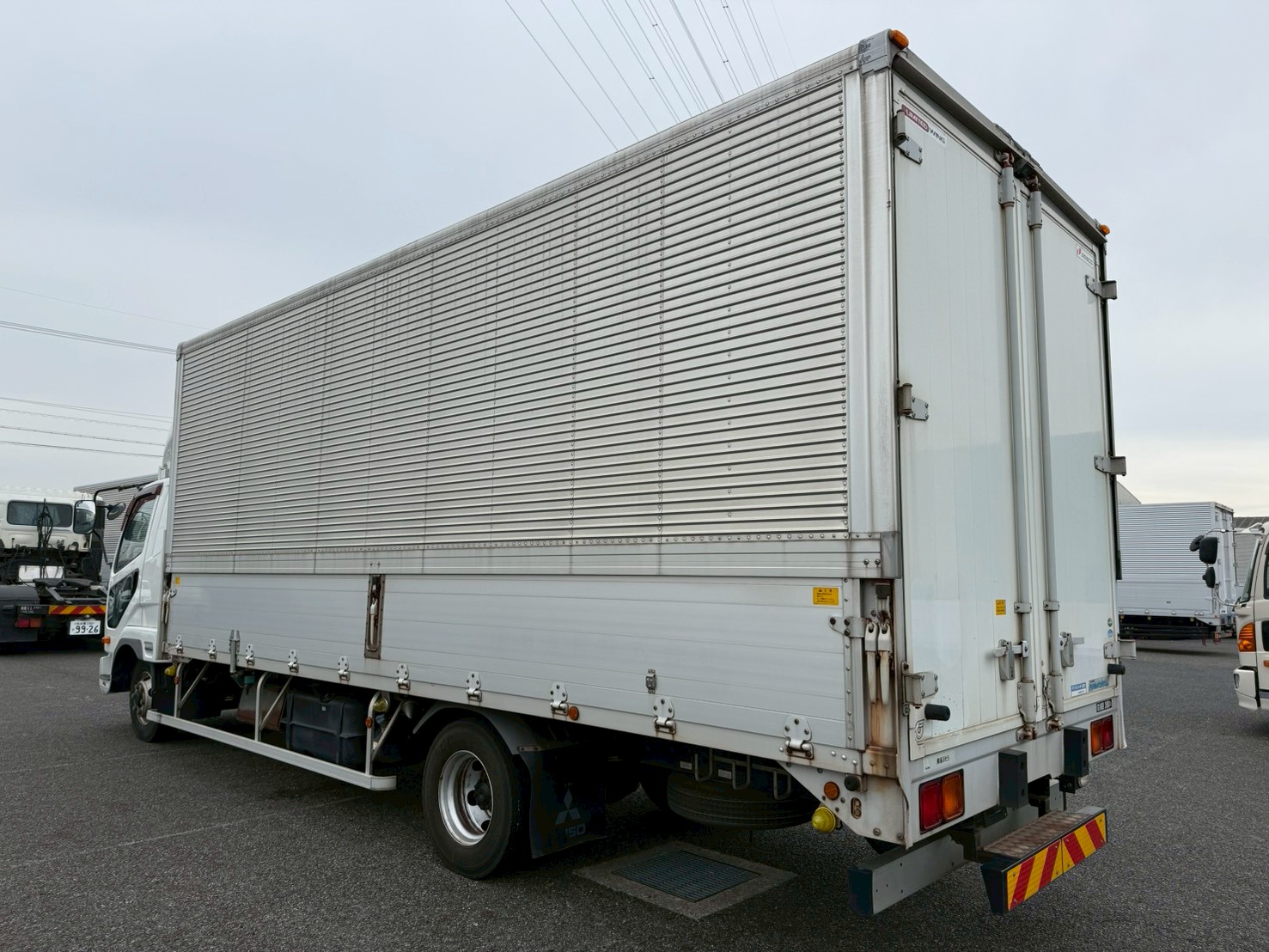 三菱 中型ワイド  アルミウィング TKG-FK61F