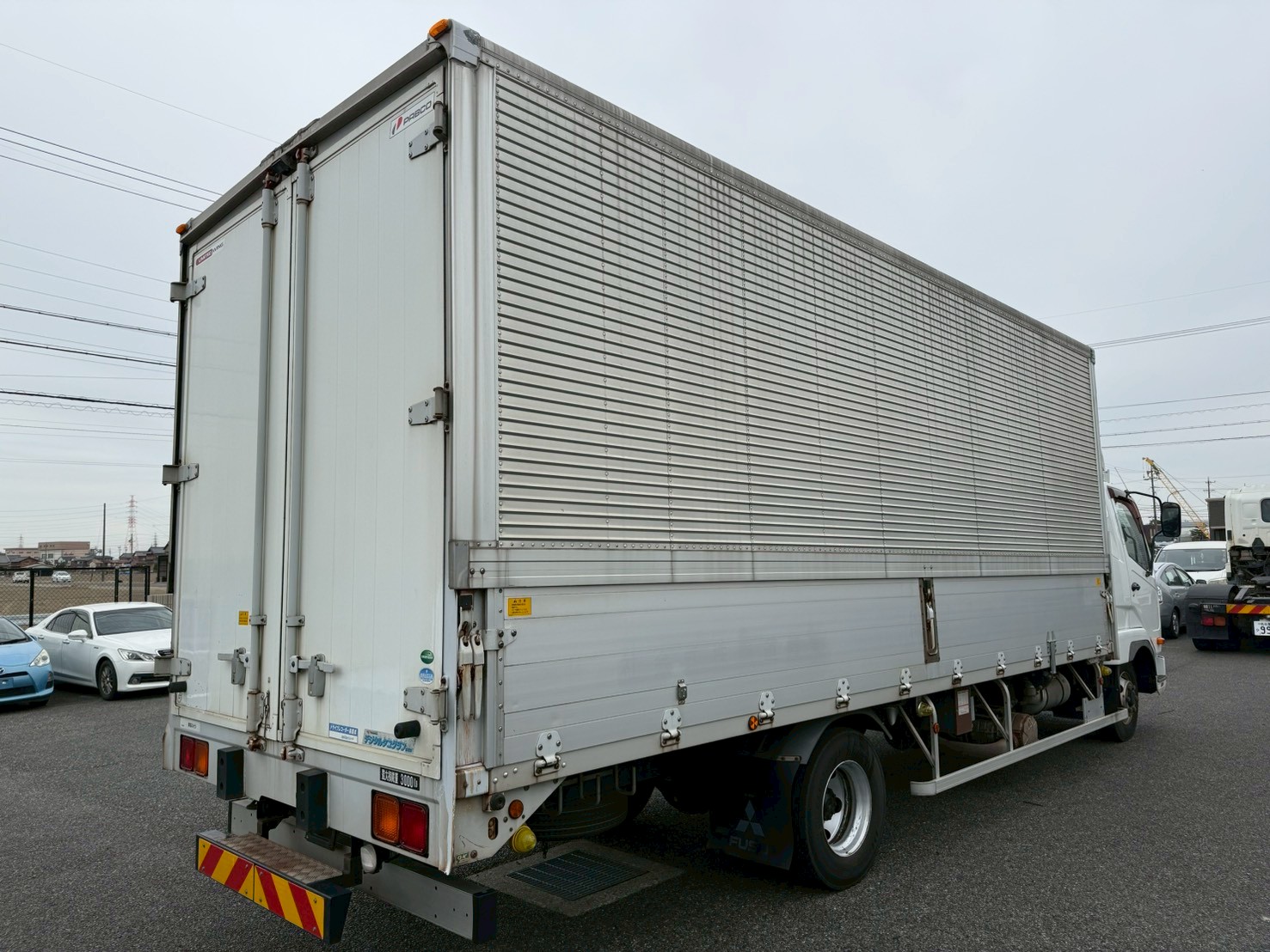 三菱 中型ワイド  アルミウィング TKG-FK61F