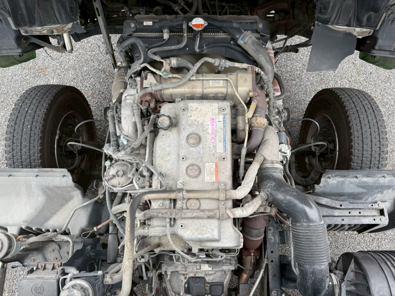 日野 中型ワイド  アルミウィング 2KG-FD2ABA