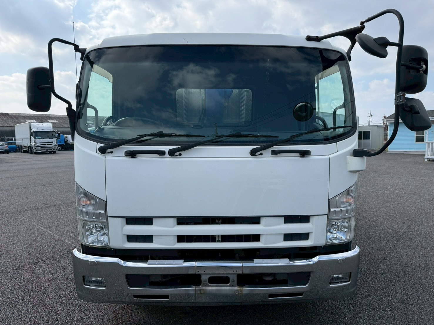 いすゞ 中型増トンワイド  クレーン３段 SKG-FSR90S2