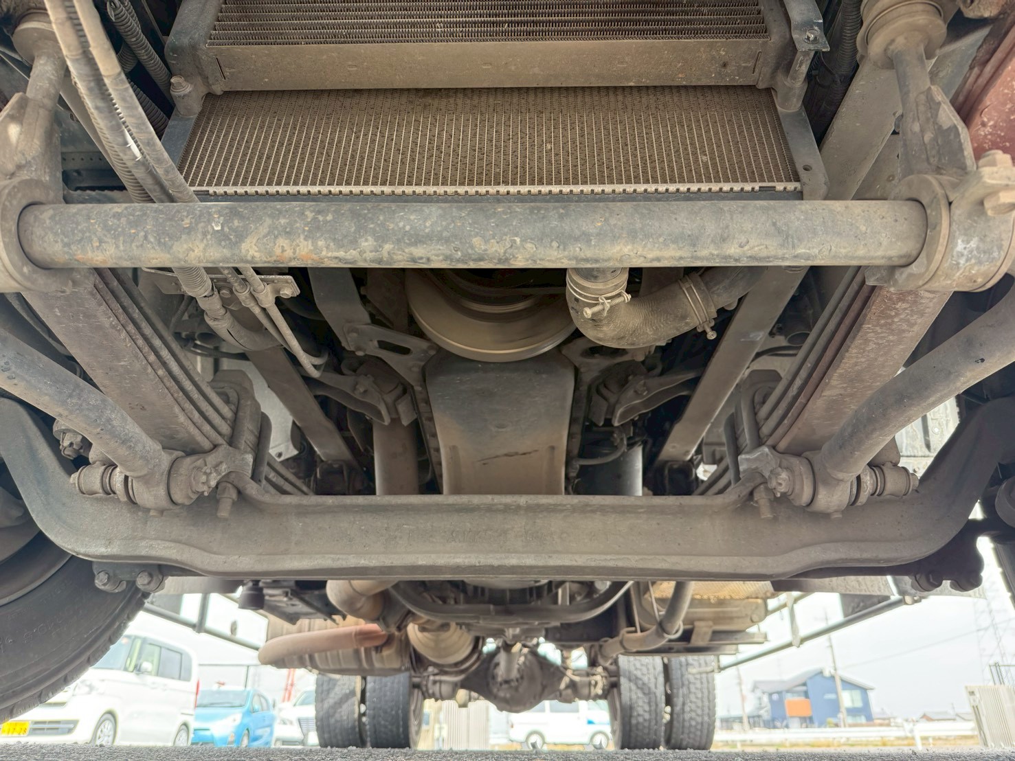 三菱 中型増トン標準  アームロール LKG-FK62FZ