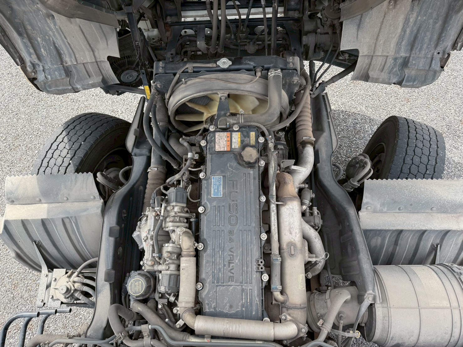 三菱 中型増トン標準  アームロール LKG-FK62FZ