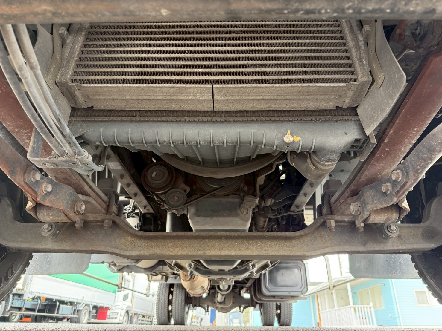 日野 中型ワイド  アルミウィング SKG-FD9JLAA