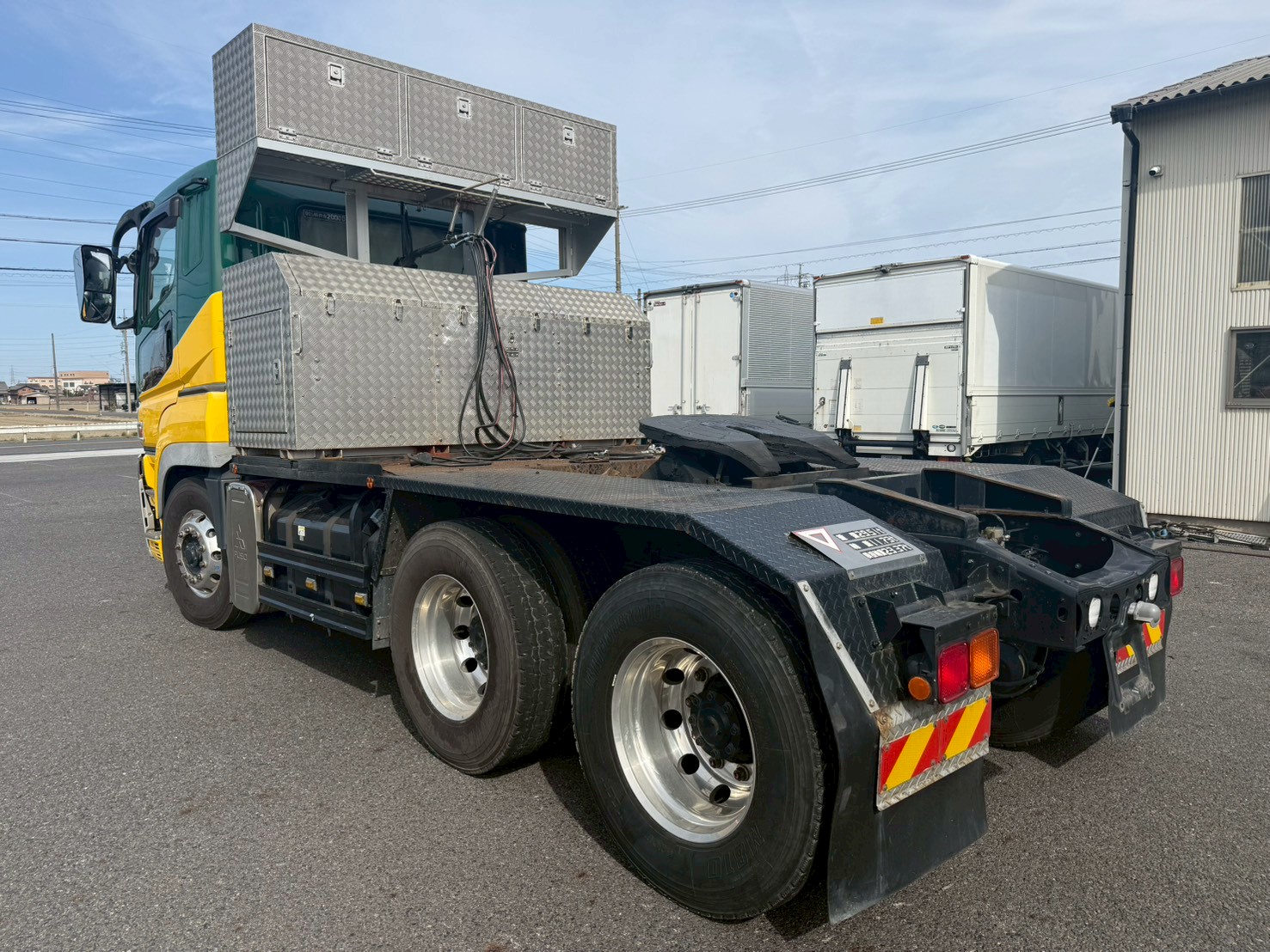 三菱 10t超 スーパーグレート トラクタ QKG-FV60VJR