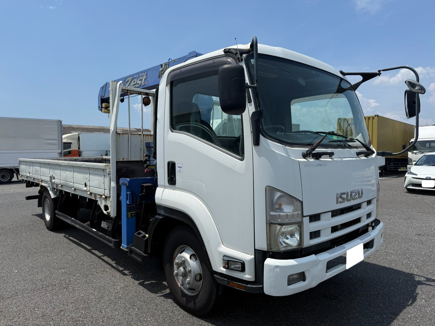 いすゞ 中型標準  クレーン４段 PKG-FRR90S1